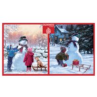 Laura Lynn Box of 12 Square Christmas Cards - Lets build a Snowman