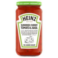 Heinz Sundried Cherry Tomato & Basil Pasta Sauce 490g