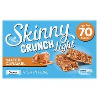 Skinny Crunch Light Salted Caramel Bars 5 x 19g