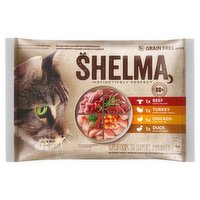 Shelma Grain Free Steamed Fillets 4 x 85g