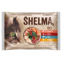 Shelma Grain Free Steamed Fillets 4 x 85g