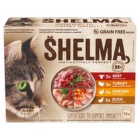Shelma Grain Free Steamed Fillets 12 x 85g
