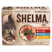 Shelma Grain Free Steamed Fillets 12 x 85g