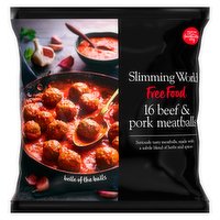 Slimming World Free Food 16 Beef & Pork Meatballs 320g