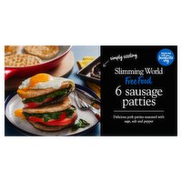 Slimming World Free Food 6 Sausage Patties 342g