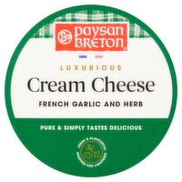 Paysan Breton Luxurious French Garlic and Herb Cream Cheese 135g