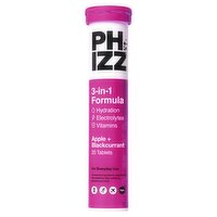 Phizz Apple + Blackcurrant 20 Tablets 88g