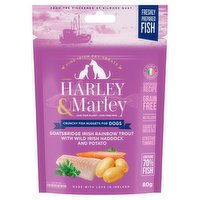 Harley & Marley Crunchy Fish Nuggets for Dogs 80g