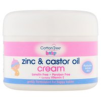 Cotton Tree Baby Zinc & Castor Oil Cream 200ml