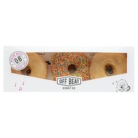 Off Beat Donut Co. 3 Prepacked Glazed & Sprinkles Donuts