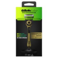 Gillette Labs With Exfoliating Bar Champion Gold Limited Edition Men’s Razor