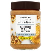 Dunnes Stores Wholefoods Smooth Peanut Butter 340g