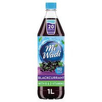 Mi Wadi Blackcurrant with B & D Vitamins 1l