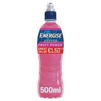 Energise Sport Fruit Punch Isotonic Sports Fuel 500ml - From