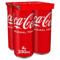 Coca-Cola Original Taste 4 x 330ml