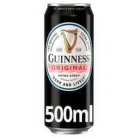 Guinness Extra Draught Stout Beer 500ml Can