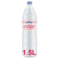 Evian Natural Mineral Water 1.5L