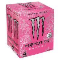 Monster Energy Ultra Rosá Zero Sugar 4 x 500ml