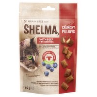 Shelma with Beef & Blueberries Crunchy Pillows 60g