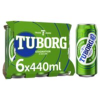 Tuborg Lager Beer  6x440ml Can