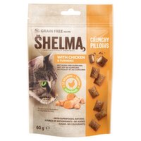 Shelma with Chicken & Turmeric Crunchy Pillows 60g