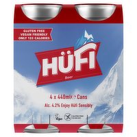 Hufi Beer 4 x 440ml