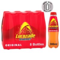 Lucozade Energy Drink Original 8 x 380ml Multipack