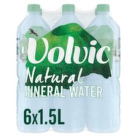 Volvic Natural Mineral Water 6 x 1.5l