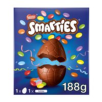 Smarties Milk Chocolate Large Easter Egg 188g