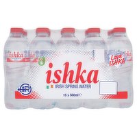 Ishka Irish Spring Water 15 x 500ml