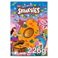 Smarties Sea Splash Milk Chocolate Giant Easter Egg 226g 