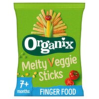 Organix Melty Veggie Sticks Organic Baby Finger Food Snack 15g