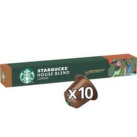 Starbucks® by Nespresso® House Blend  Coffee Pods X10