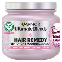 Garnier Ultimate Blends Rice Water Infusion & Starch Hair Remedy Mask for Long Hair, 380ml