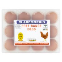Claremorris 12 Free Range Eggs Large