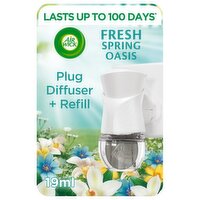 Air Wick Fresh Spring Oasis Electrical Plug In 19ml Lasts up to 100 days