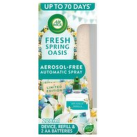 Air Wick Fresh Spring Oasis 24/7 Active Fresh Kit 228ml Lasts up to 70 days