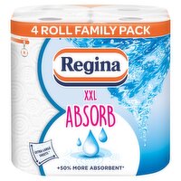 Regina XXL Absorb 4 Roll Family Pack