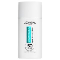 L'Oréal Paris Bright Reveal Dark Spot UV Fluid SPF 50+, Niacinamide, 50ml