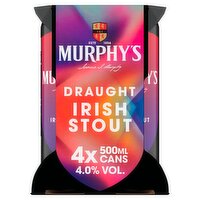 Murphy's Draught Irish Stout 4 x 500ml