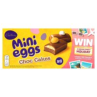 Cadbury 6 Mini Eggs Choc Cakes