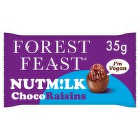 Forest Feast Nutmilk Choco Raisins 35g