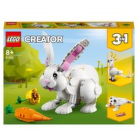 LEGO Creator 3in1 White Rabbit Toy Animal Set 31133