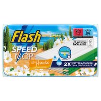 Flash Speedmop Wet Floor Cleaning Wipes, Mrs Hinch's Vacay Vibes, 24 Cloths