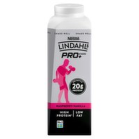 Lindahls Pro+ Kvarg Raspberry-Vanilla 250ml