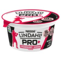 Lindahls Strawberry Sundae Pro + Kvarg 150g 