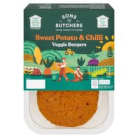 Sons of Butchers Sweet Potato & Chilli Veggie Burgers 227g