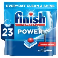 Finish Power All in One Dishwasher Tablets Regular - 23 Tabs