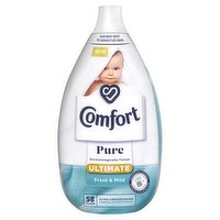 Comfort Pure Ultimate Ultra-Concentrated Fabric Conditioner Fresh & Mild 58 washes (870 ml) 