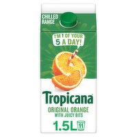 Tropicana Original Orange with Juicy Bits 1.5L